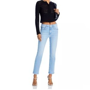 New MOTHER The Mid Rise Dazzler Ankle Slim Jeans in Limited Edition Sz 31